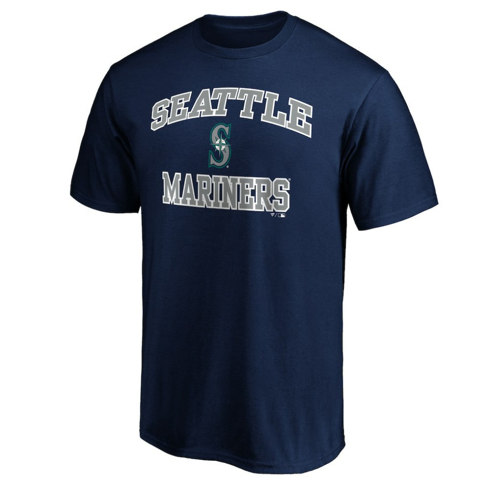 Seattle Mariners MTO Label Heart & Soul T-Shirt Navy