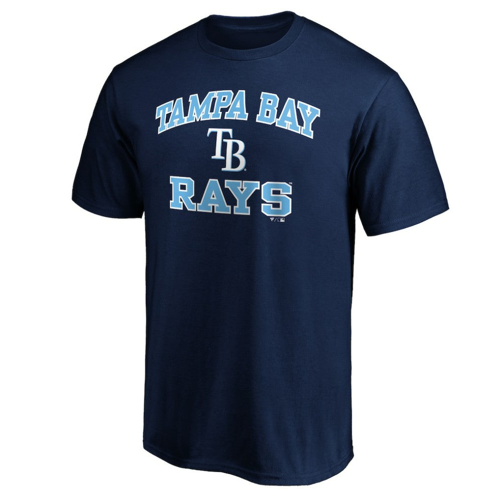 Tampa Bay Rays MTO Label Heart & Soul T-Shirt Navy