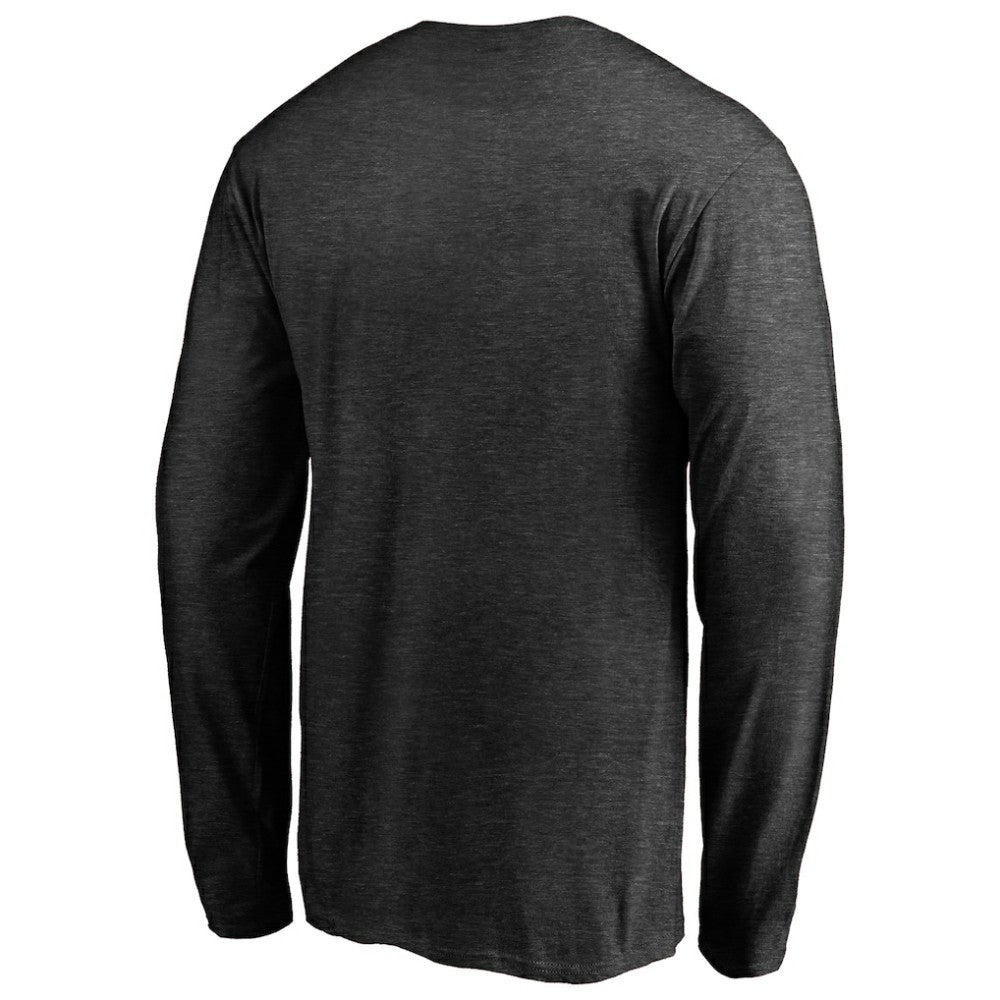 Men's Charcoal Chicago White Sox Team Heart & Soul Long Sleeve T-Shirt