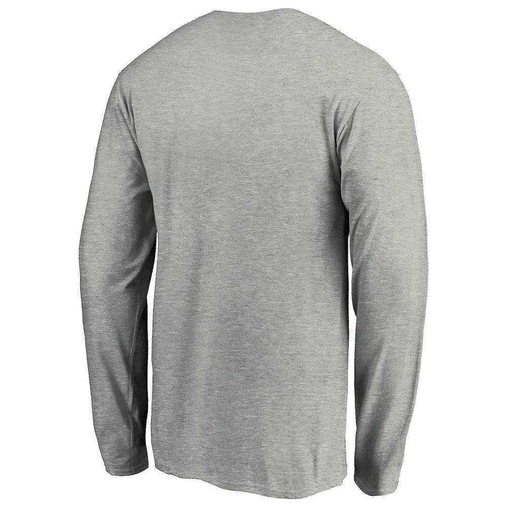 Cincinnati Reds Team Heart & Soul Long Sleeve T-Shirt Heathered Gray
