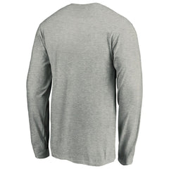 Detroit Tigers Team Heart & Soul Long Sleeve T-Shirt Heathered Gray