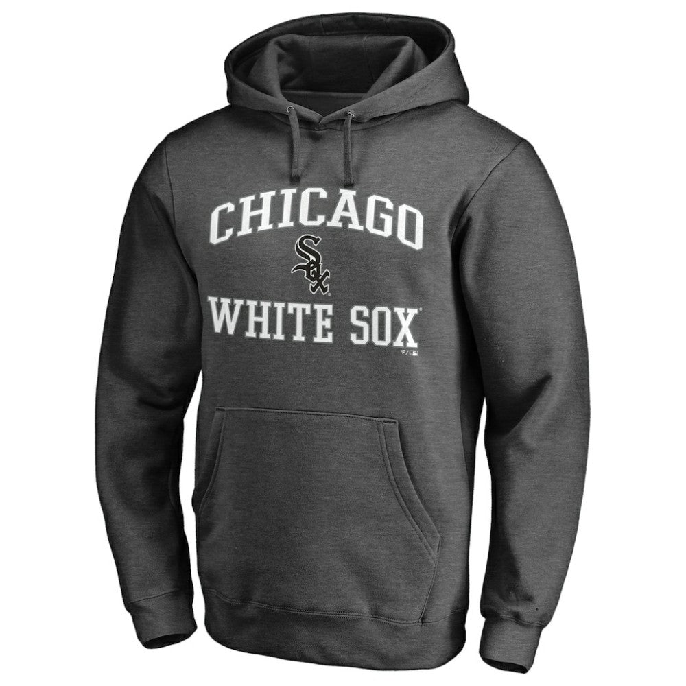 Chicago White Sox MTO Label Heart & Soul Pullover Hoodie Charcoal