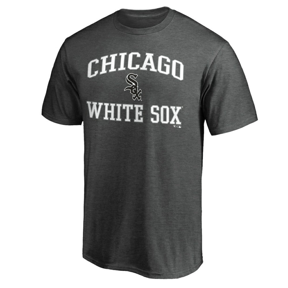 Chicago White Sox MTO Label Heart & Soul T-Shirt Heather Charcoal