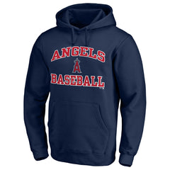 Los Angeles Angels Heart & Soul Pullover Hoodie Navy