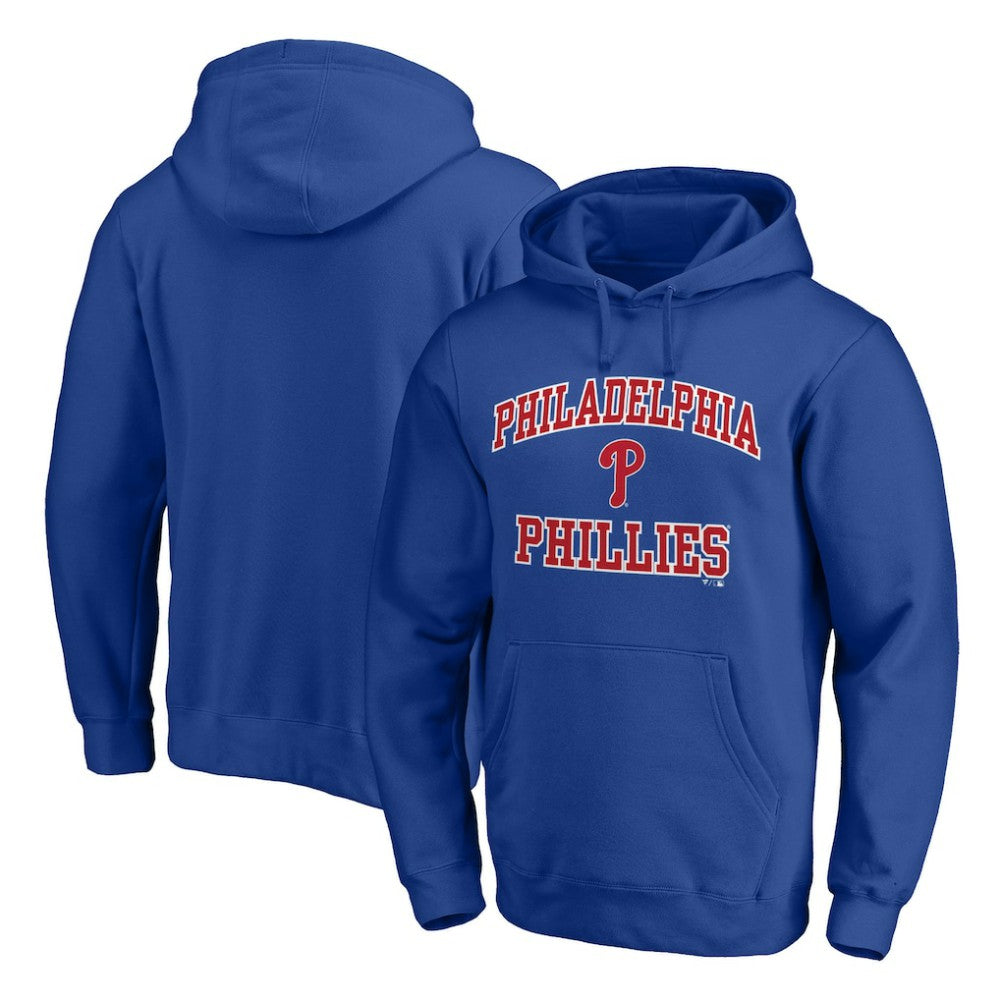 Philadelphia Phillies MTO Label Heart & Soul Pullover Hoodie Royal