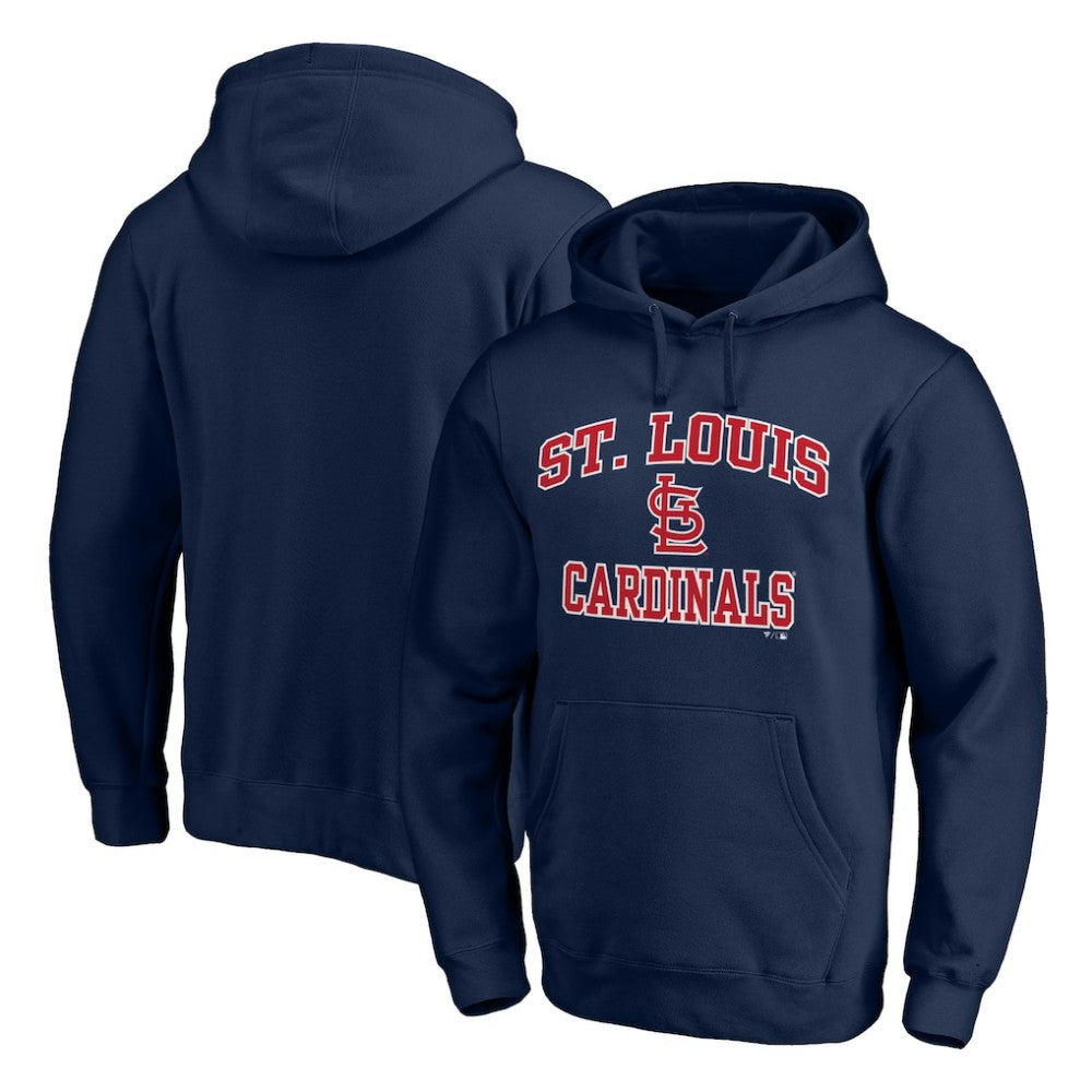 St. Louis Cardinals Heart & Soul Pullover Hoodie Navy
