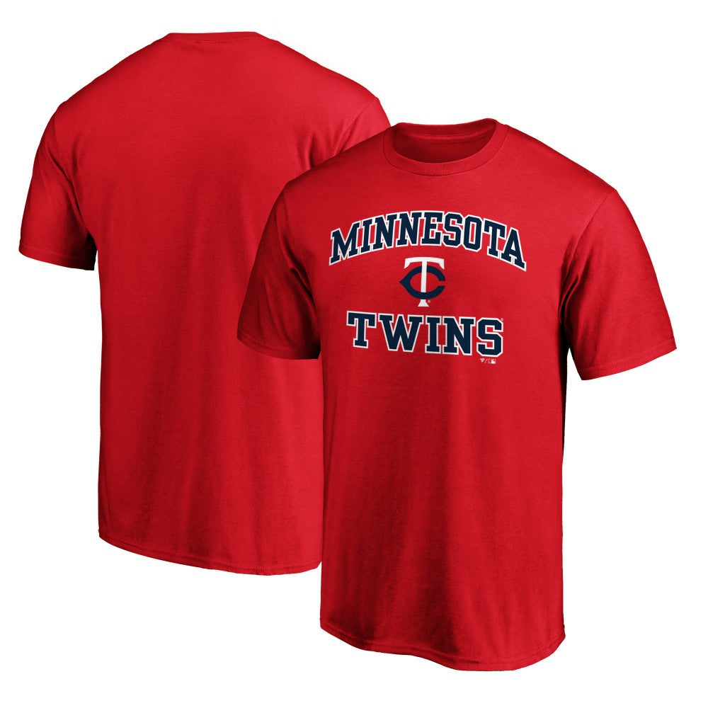 Minnesota Twins Heart & Soul T-Shirt Red