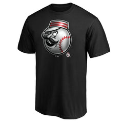Cincinnati Reds Midnight Mascot T-Shirt Black