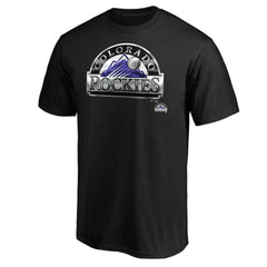 Colorado Rockies Midnight Mascot T-Shirt Black