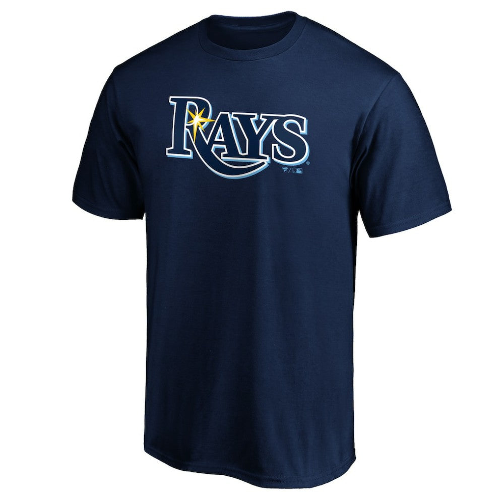 Tampa Bay Rays Official Wordmark Team T-Shirt Navy