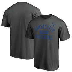 Kansas City Royals Iconic Primary Pill T-Shirt Charcoal