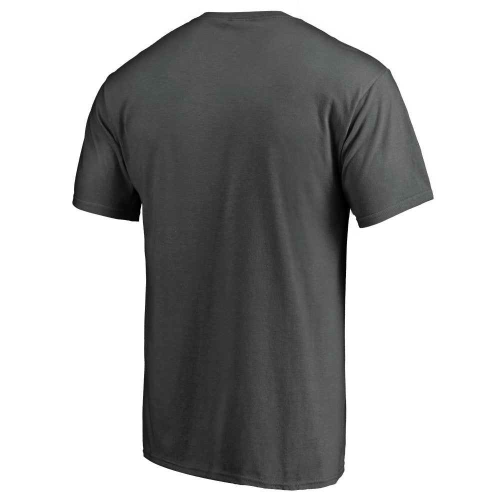 Miami Marlins Iconic Primary Pill T-Shirt Charcoal
