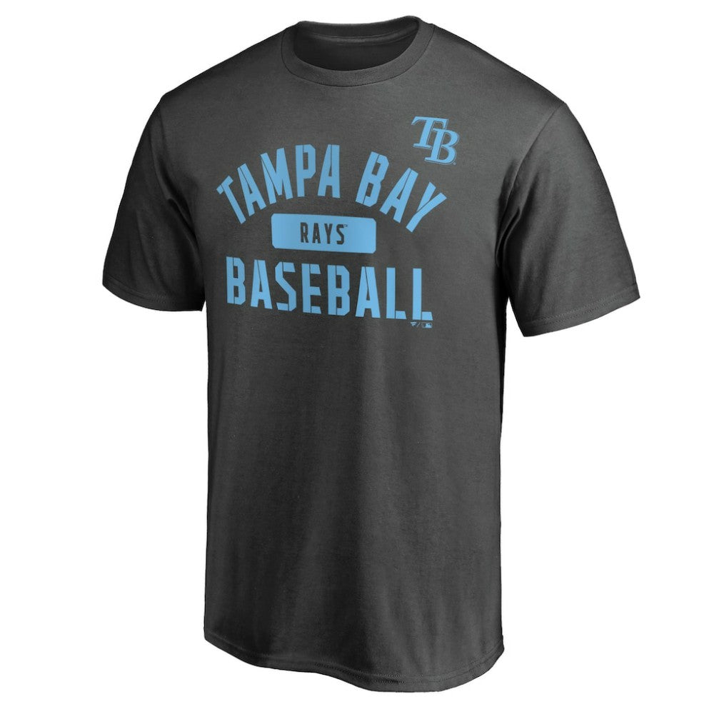 Tampa Bay Rays Iconic Primary Pill T-Shirt Charcoal
