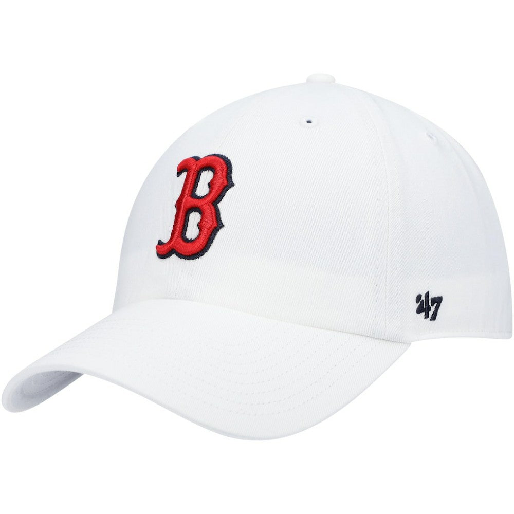 Boston Red Sox Clean Up Adjustable Hat White | 47 brand