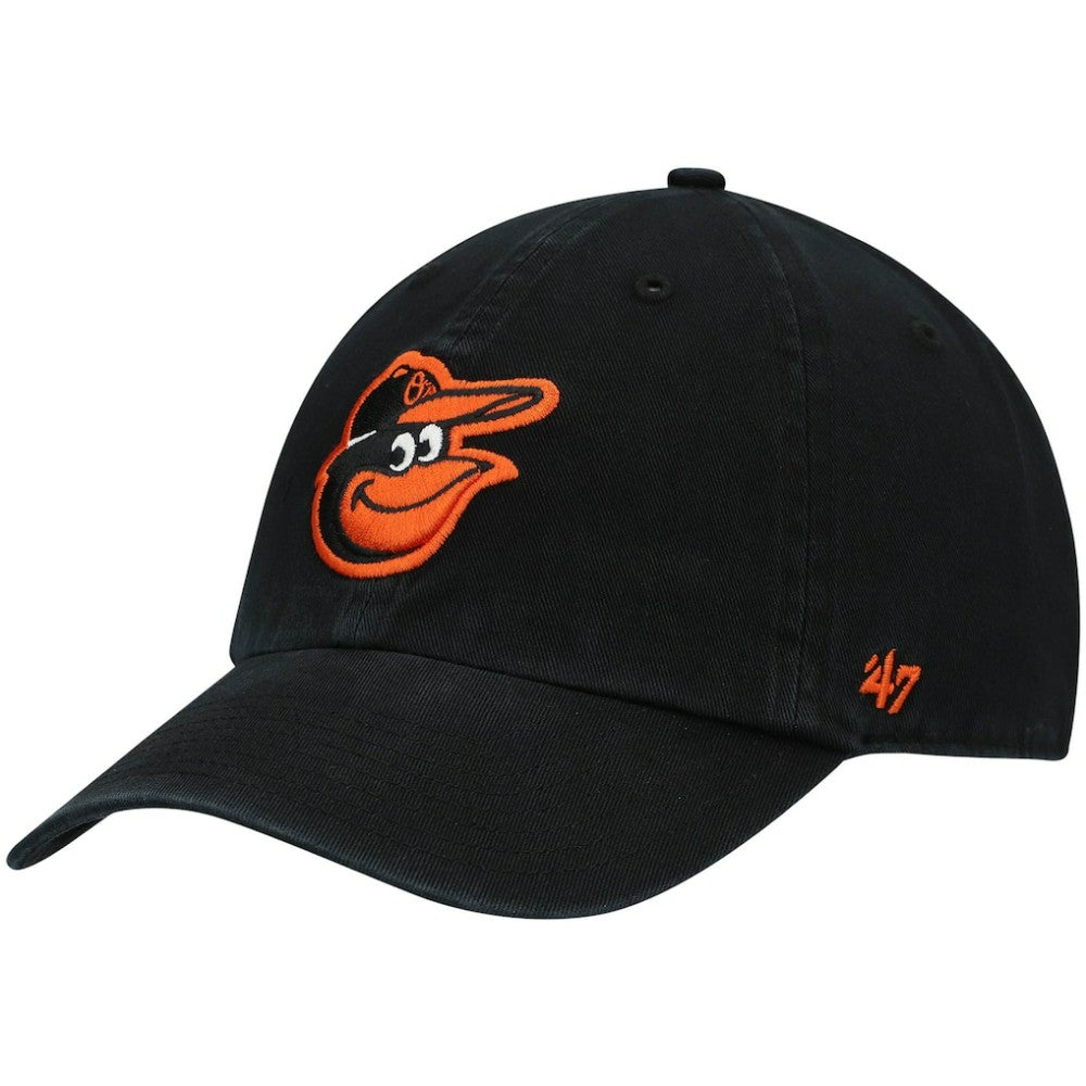 Baltimore Orioles Clean Up Adjustable Hat Black | 47 brand