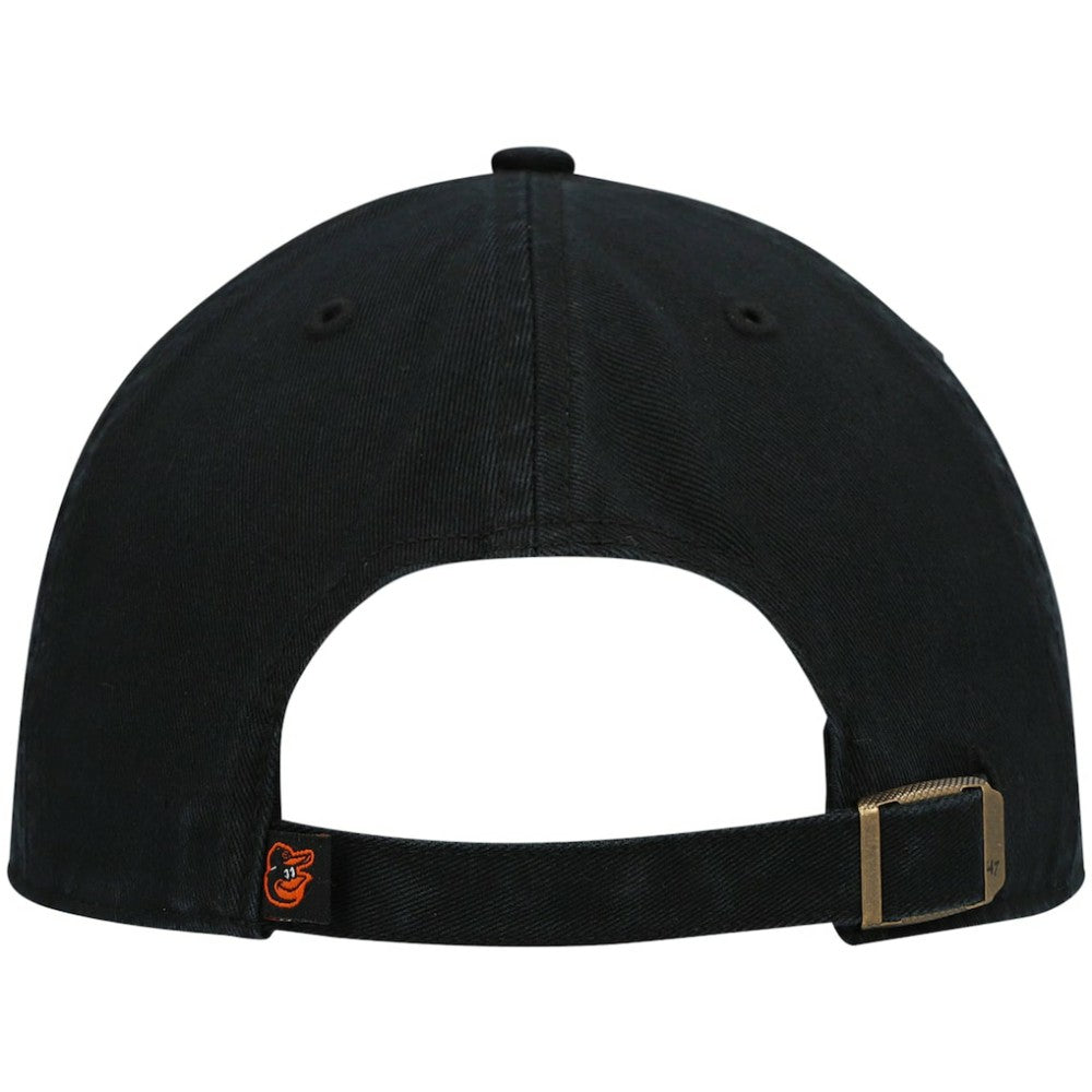 Baltimore Orioles Clean Up Adjustable Hat Black | 47 brand