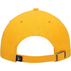Milwaukee Brewers Clean Up Adjustable Hat Gold | 47 brand