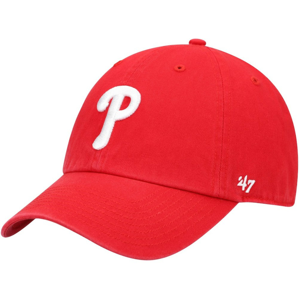 Philadelphia Phillies Clean Up Adjustable Hat Red | 47 brand