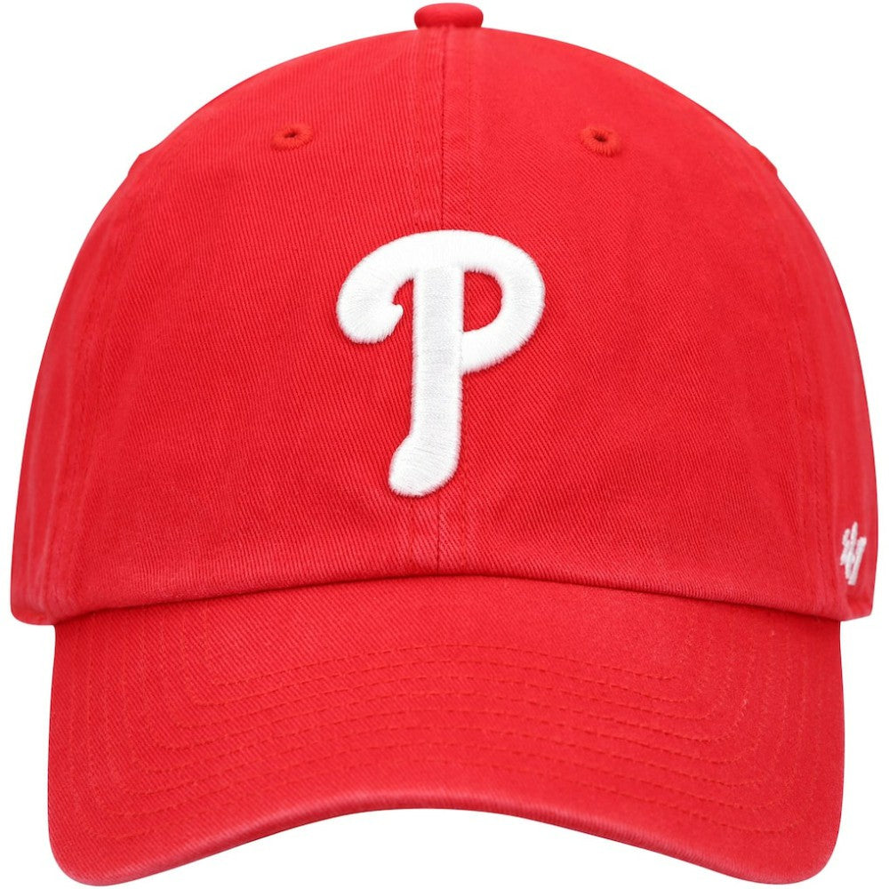 Philadelphia Phillies Clean Up Adjustable Hat Red | 47 brand