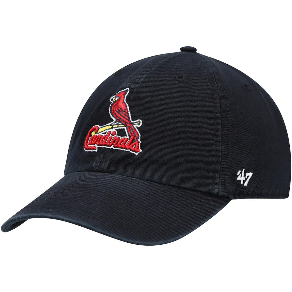 St. Louis Cardinals Clean Up Adjustable Hat Black | 47 brand