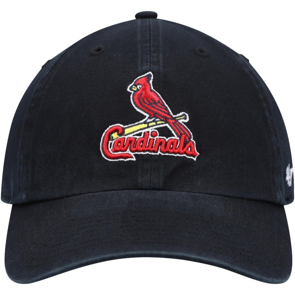 St. Louis Cardinals Clean Up Adjustable Hat Black | 47 brand