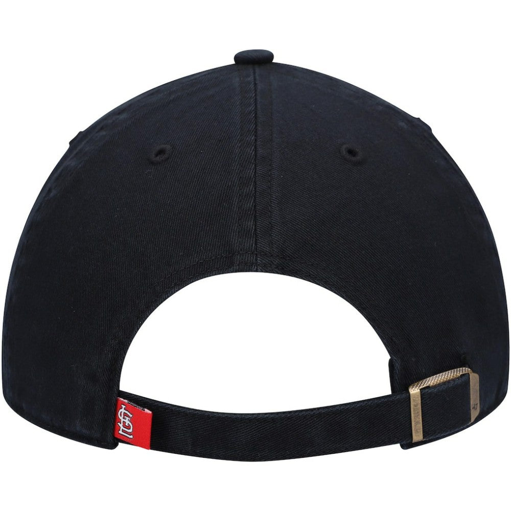 St. Louis Cardinals Clean Up Adjustable Hat Black | 47 brand