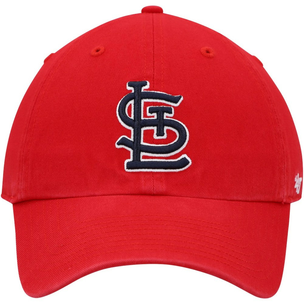 St. Louis Cardinals Game Clean Up Adjustable Hat Red | 47 brand