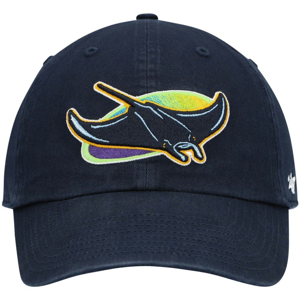 Tampa Bay Rays Clean Up Adjustable Hat Navy | 47 brand