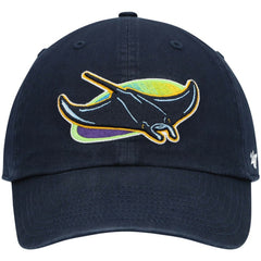 Tampa Bay Rays Clean Up Adjustable Hat Navy | 47 brand