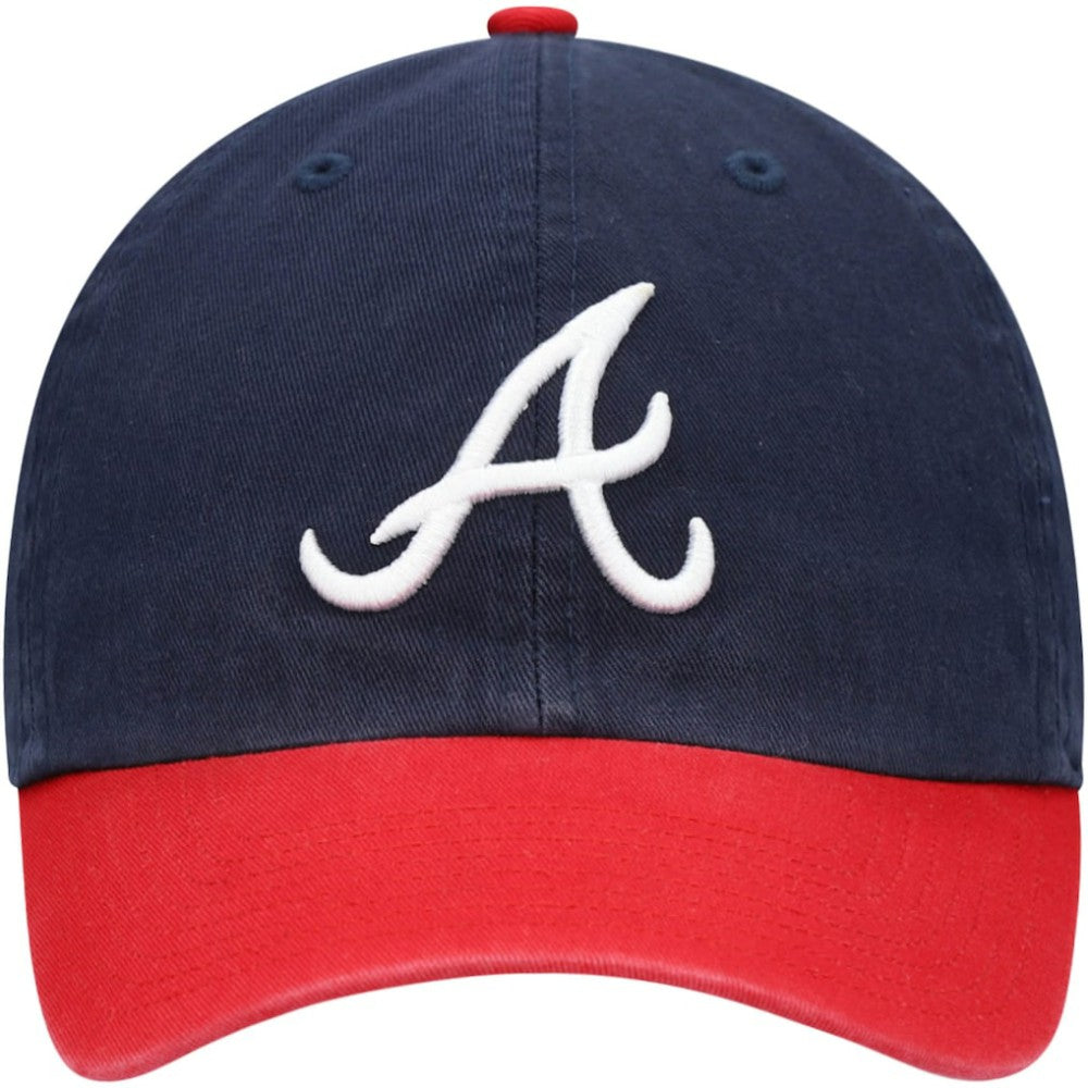 Atlanta Braves Clean Up Adjustable Hat Navy | 47 brand