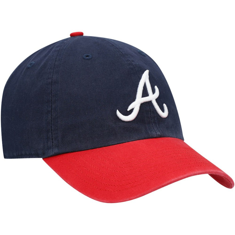 Atlanta Braves Clean Up Adjustable Hat Navy | 47 brand