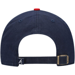 Atlanta Braves Clean Up Adjustable Hat Navy | 47 brand