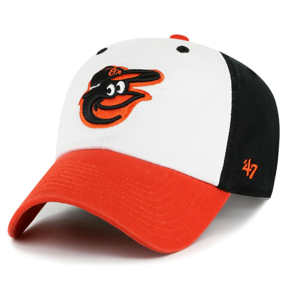 Baltimore Orioles Clean Up Adjustable Hat White | 47 brand