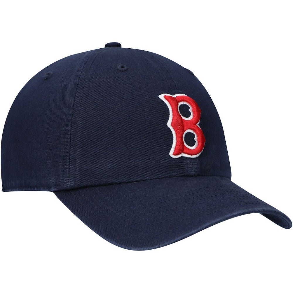 Boston Red Sox 1946 Logo Cooperstown Collection Clean Up Adjustable Hat Navy | 47 brand