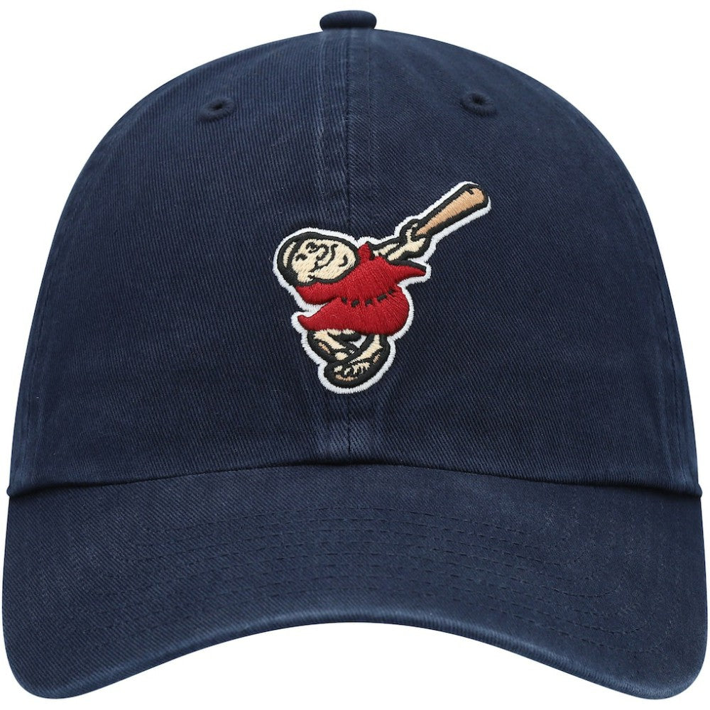 San Diego Padres Logo Cooperstown Collection Clean Up Adjustable Hat Navy | 47 brand