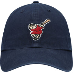 San Diego Padres Logo Cooperstown Collection Clean Up Adjustable Hat Navy | 47 brand
