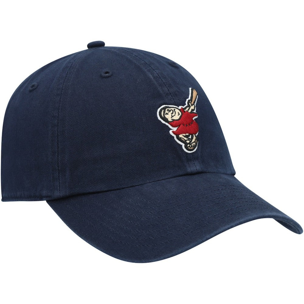 San Diego Padres Logo Cooperstown Collection Clean Up Adjustable Hat Navy | 47 brand