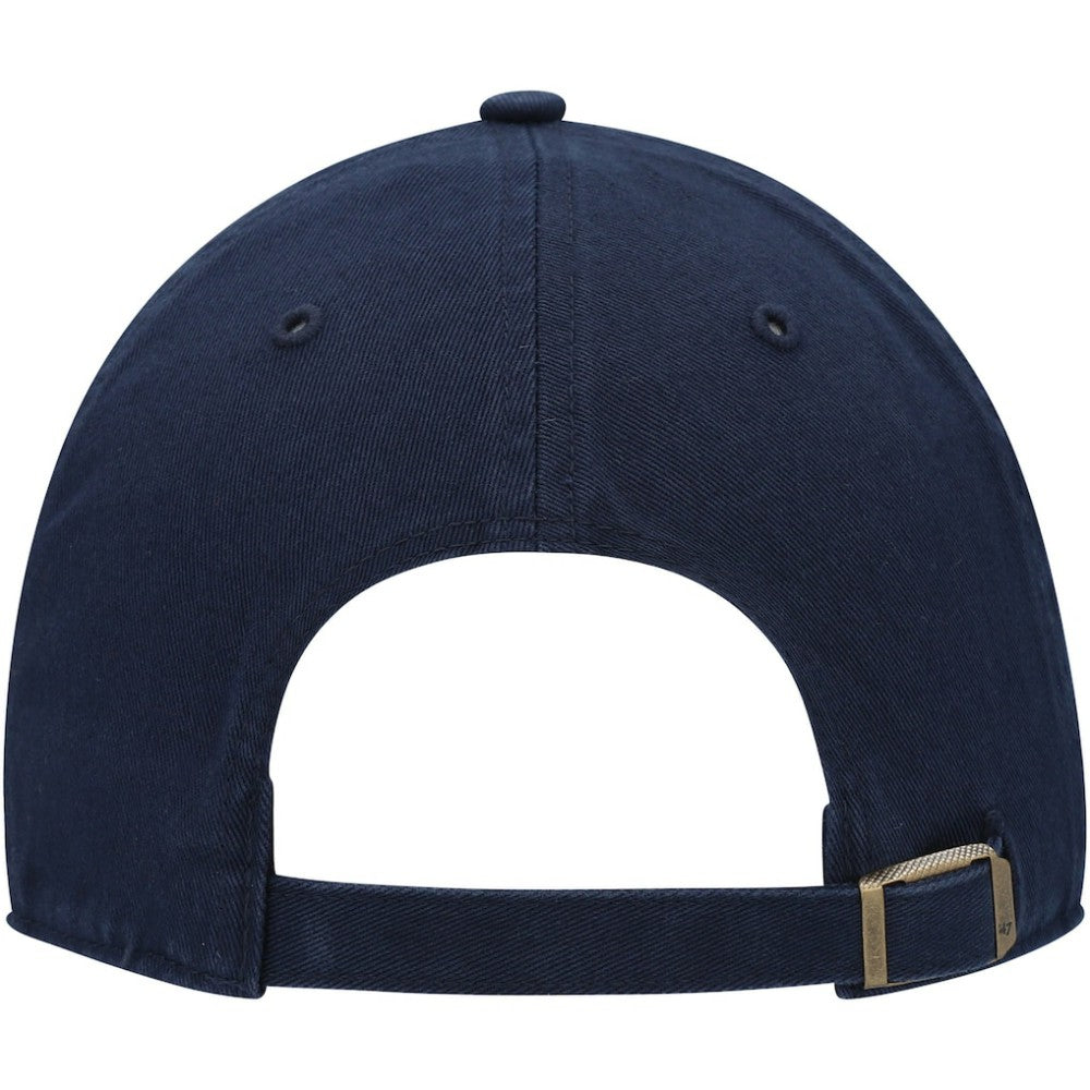 San Diego Padres Logo Cooperstown Collection Clean Up Adjustable Hat Navy | 47 brand