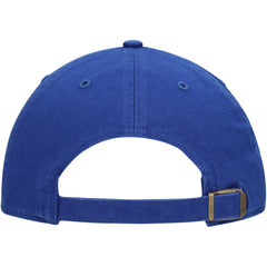 Texas Rangers Team Logo Cooperstown Collection Clean Up Adjustable Hat Royal | 47 brand