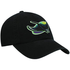 Tampa Bay Rays 2000 Logo Cooperstown Collection Clean Up Adjustable Hat Black | 47 brand