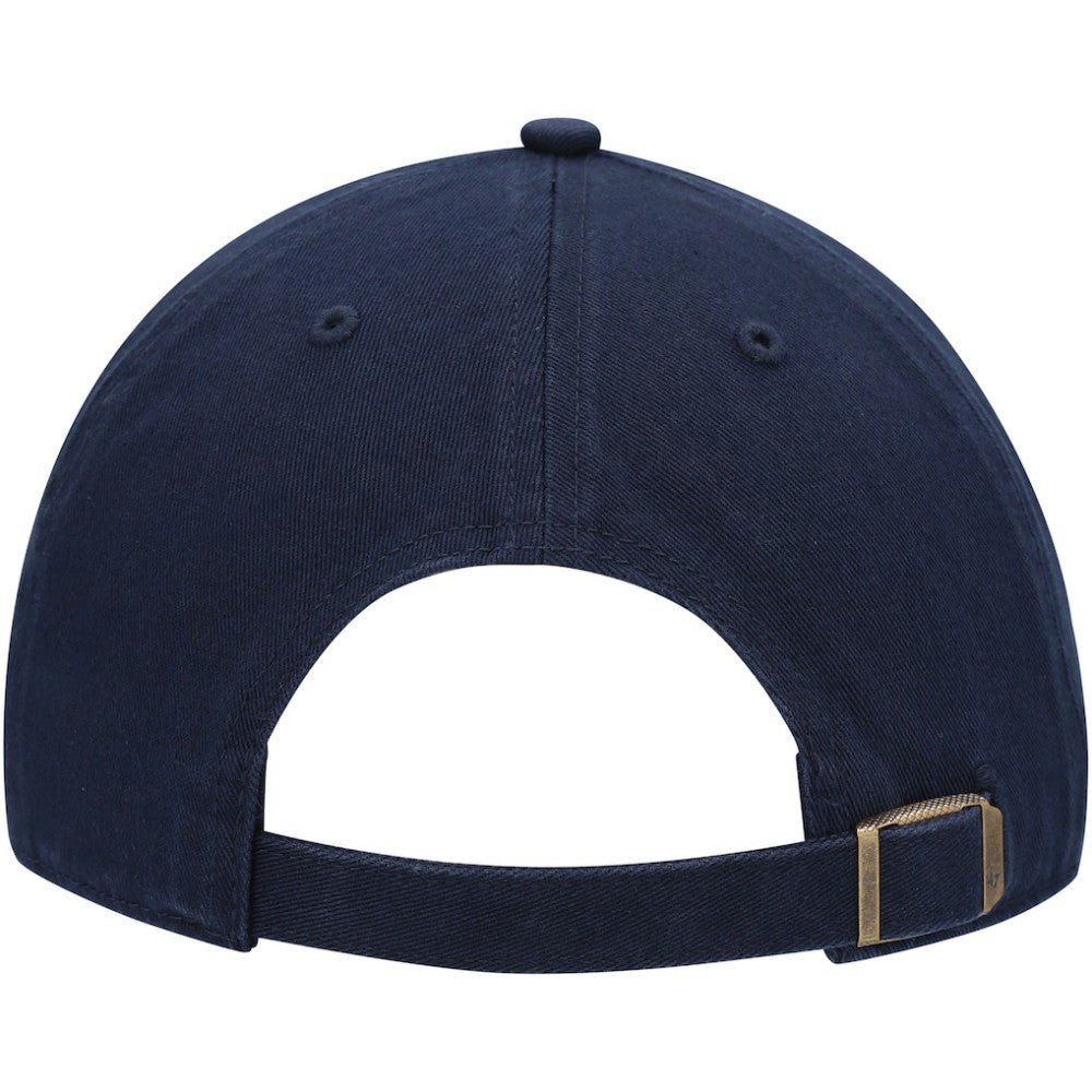 Houston Astros Logo Cooperstown Collection Clean Up Adjustable Hat Navy | 47 brand