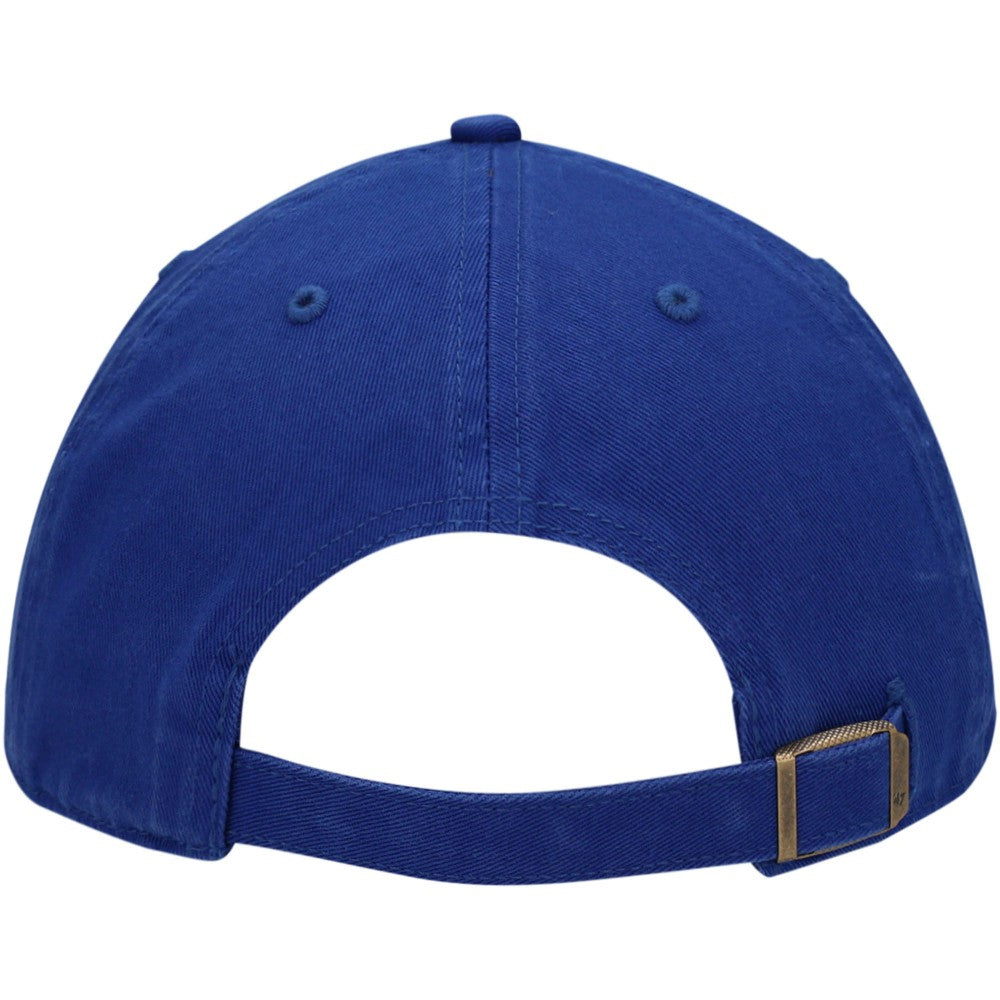 Brooklyn Dodgers Logo Cooperstown Collection Clean Up Adjustable Hat Royal | 47 brand