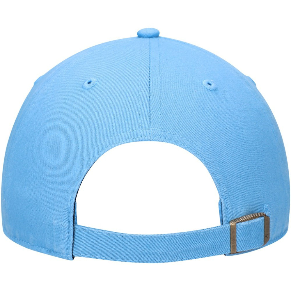 Philadelphia Phillies Logo Cooperstown Collection Clean Up Adjustable Hat Light Blue | 47 brand