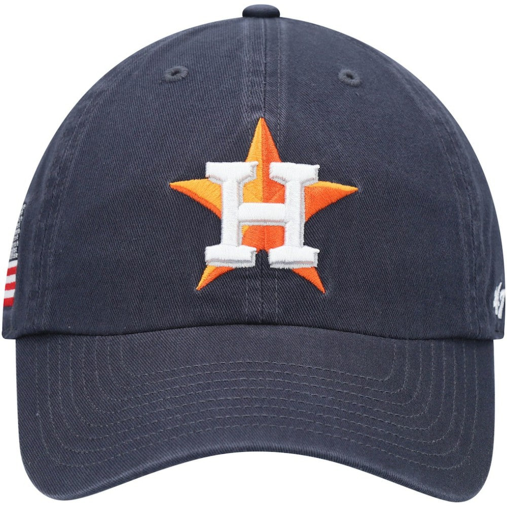 Houston Astros Heritage Clean Up Adjustable Hat Navy | 47 brand