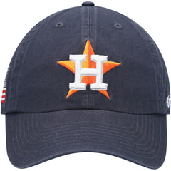 Houston Astros Heritage Clean Up Adjustable Hat Navy | 47 brand