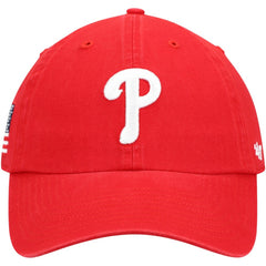 Philadelphia Phillies Heritage Clean Up Adjustable Hat Red | 47 brand