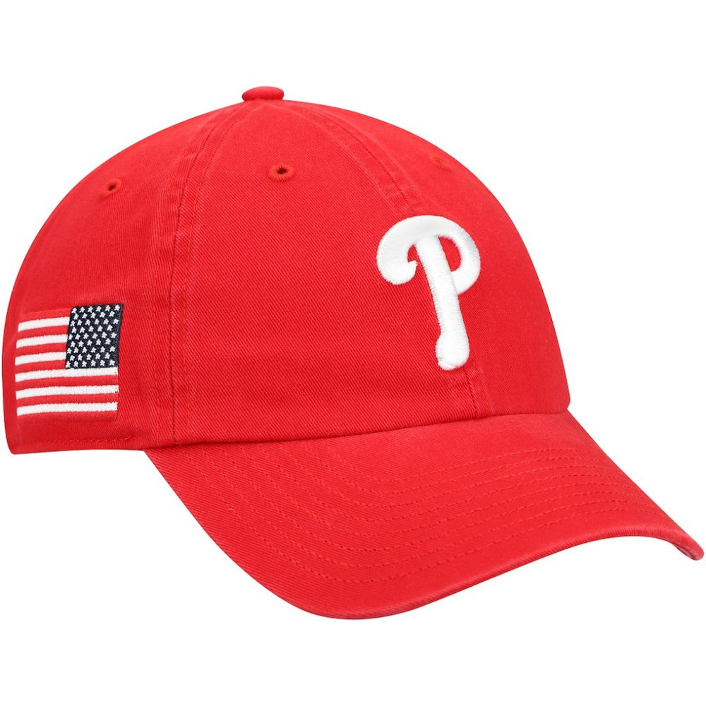 Philadelphia Phillies Heritage Clean Up Adjustable Hat Red | 47 brand