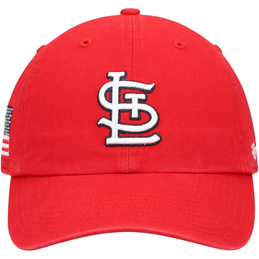 St. Louis Cardinals Heritage Clean Up Adjustable Hat Red | 47 brand