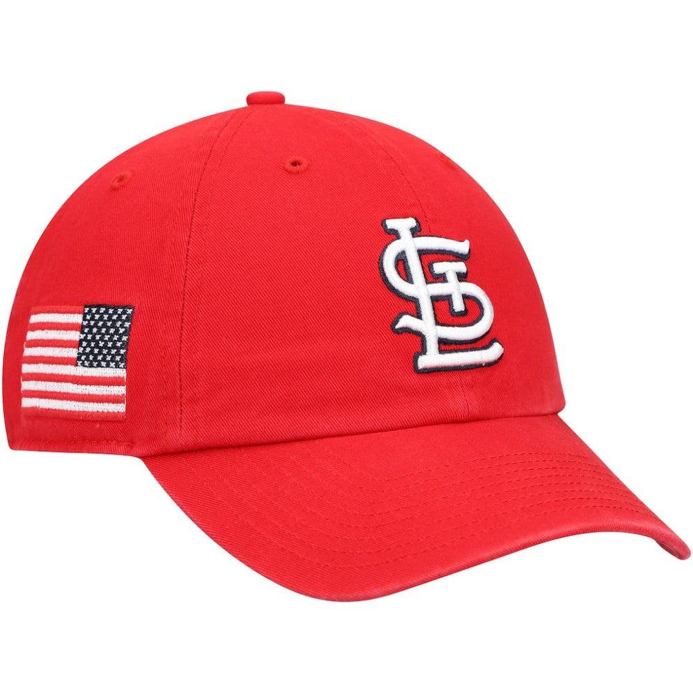 St. Louis Cardinals Heritage Clean Up Adjustable Hat Red | 47 brand