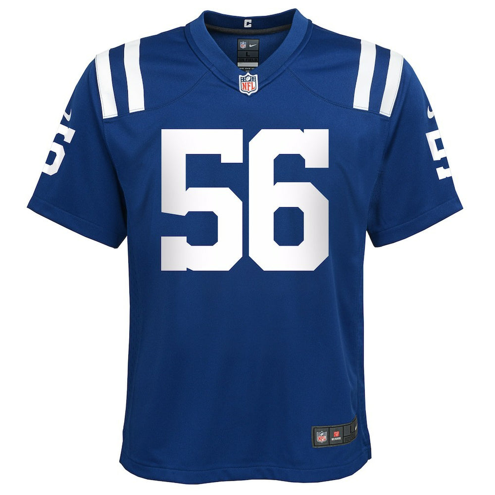 Quenton Nelson Indianapolis Colts Youth Game Jersey - Royal